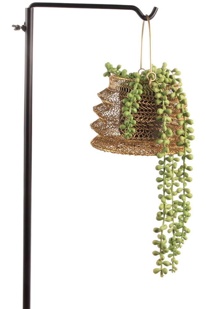 Bomont Collection table display hook black 20x4x92cm rotatable Zwart