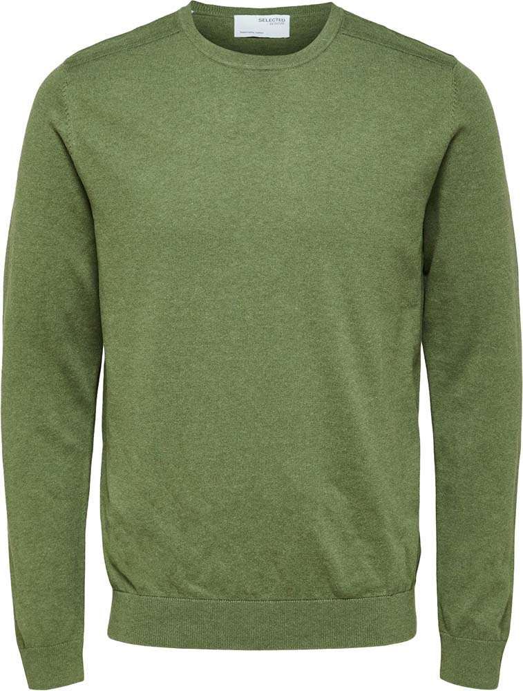 slhberg crew neck noos 	Lime