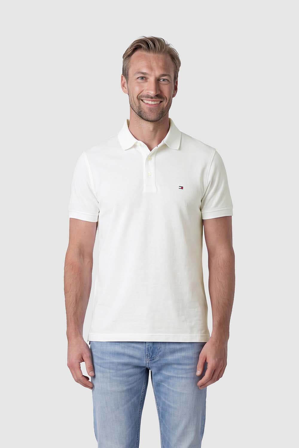 Tommy Hilfiger Polo Core 1985 Wit