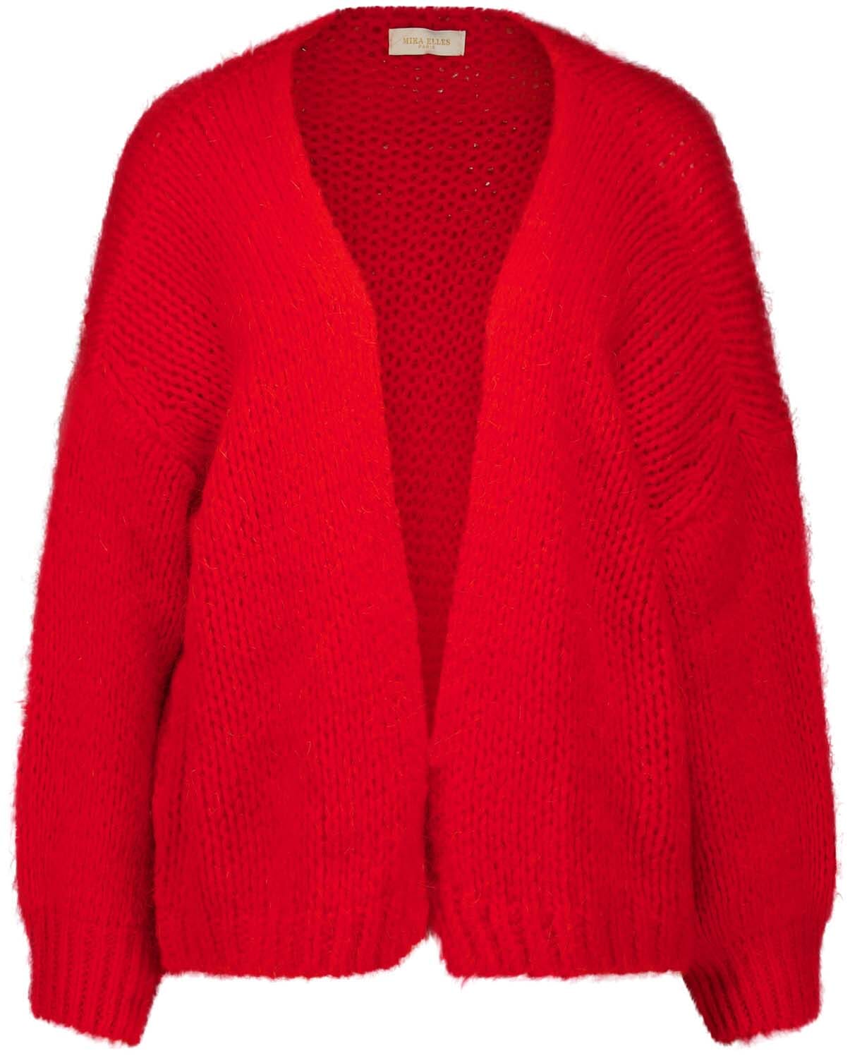 Mohair Vest NJ Rood