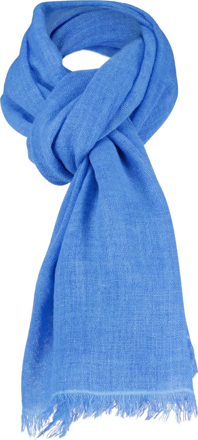 Melody effen sjaals Blauw