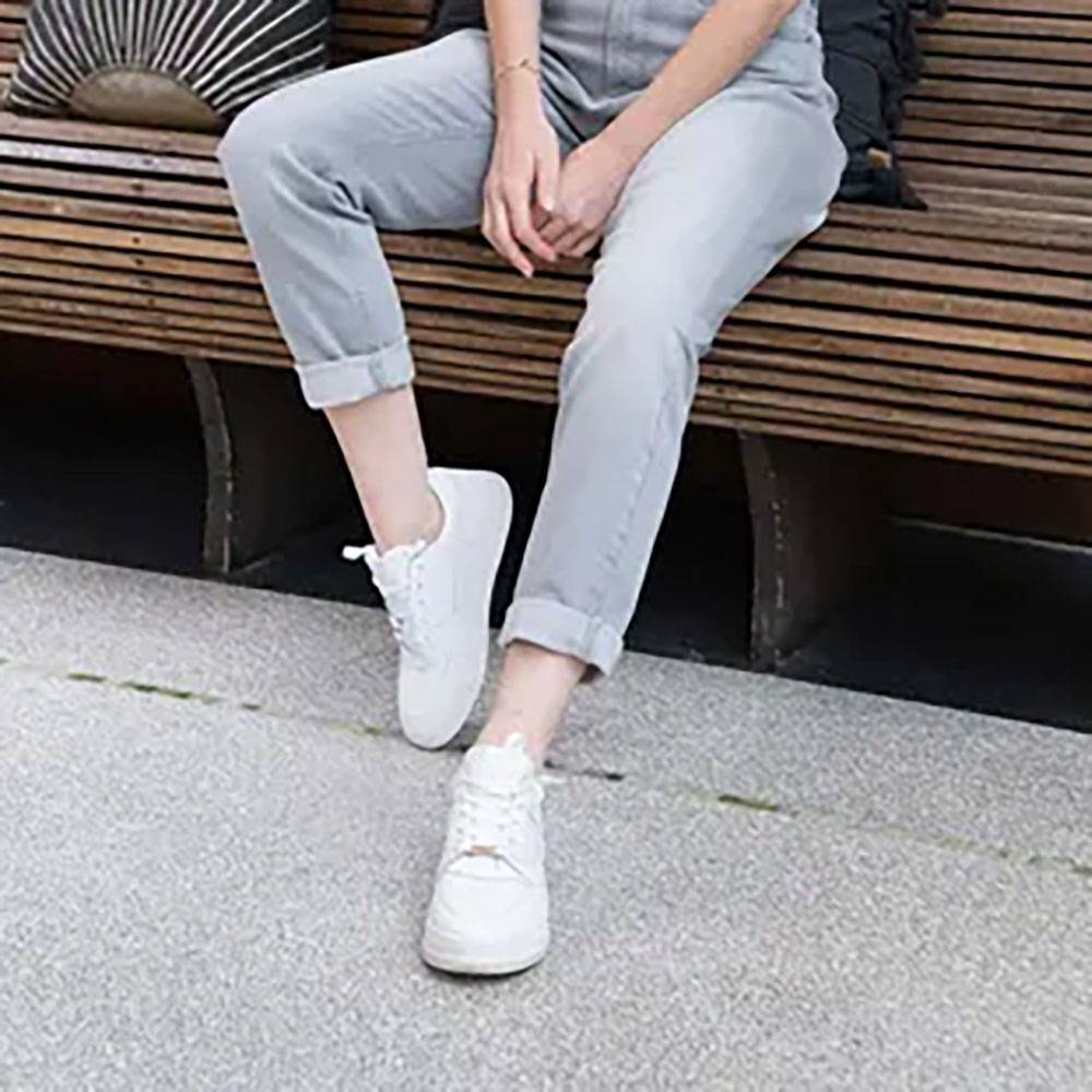 Zusss Leren sneaker Wit Sneakers | Gratis bezorging - Bomont.nl
