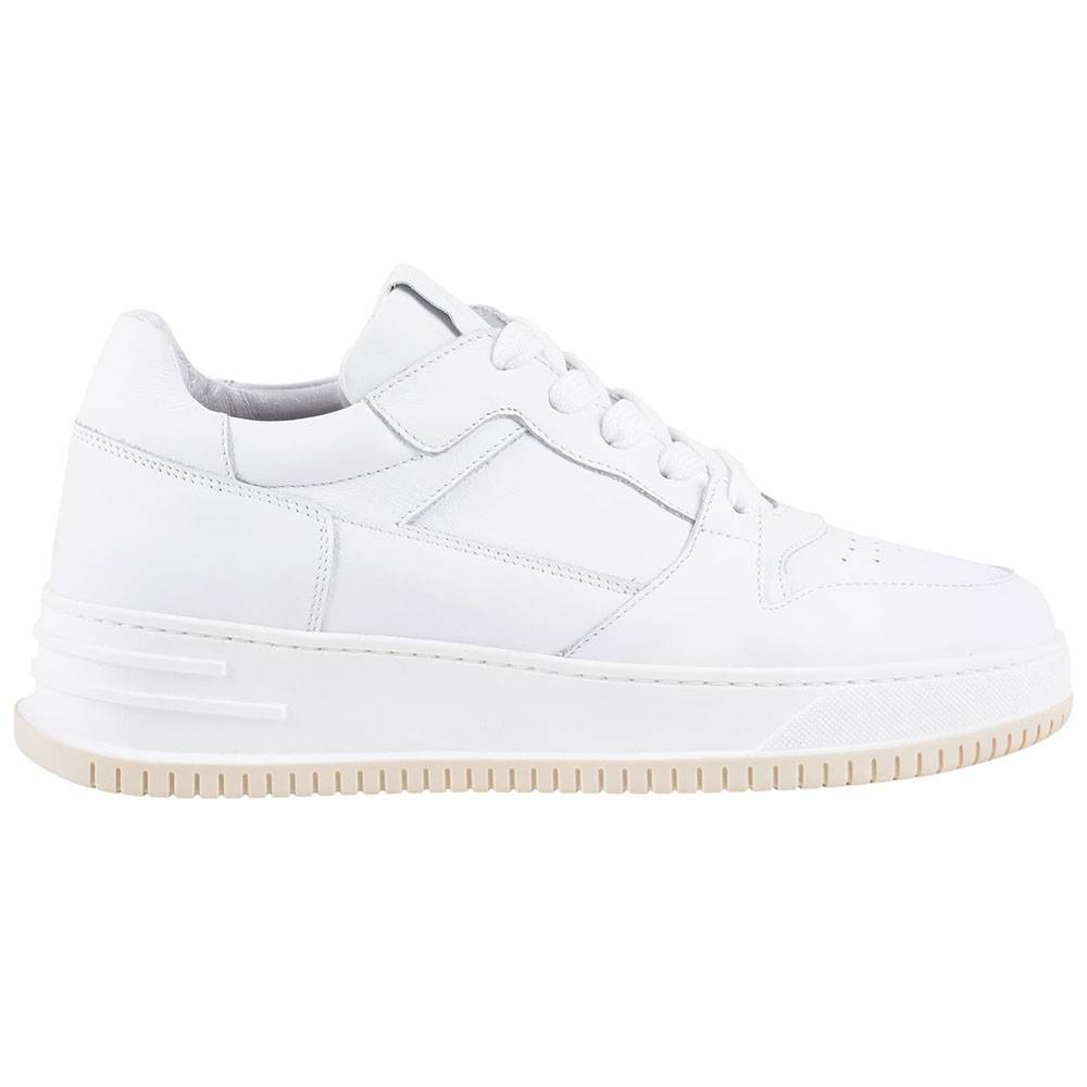 Zusss Leren sneaker Wit Sneakers | Gratis bezorging - Bomont.nl