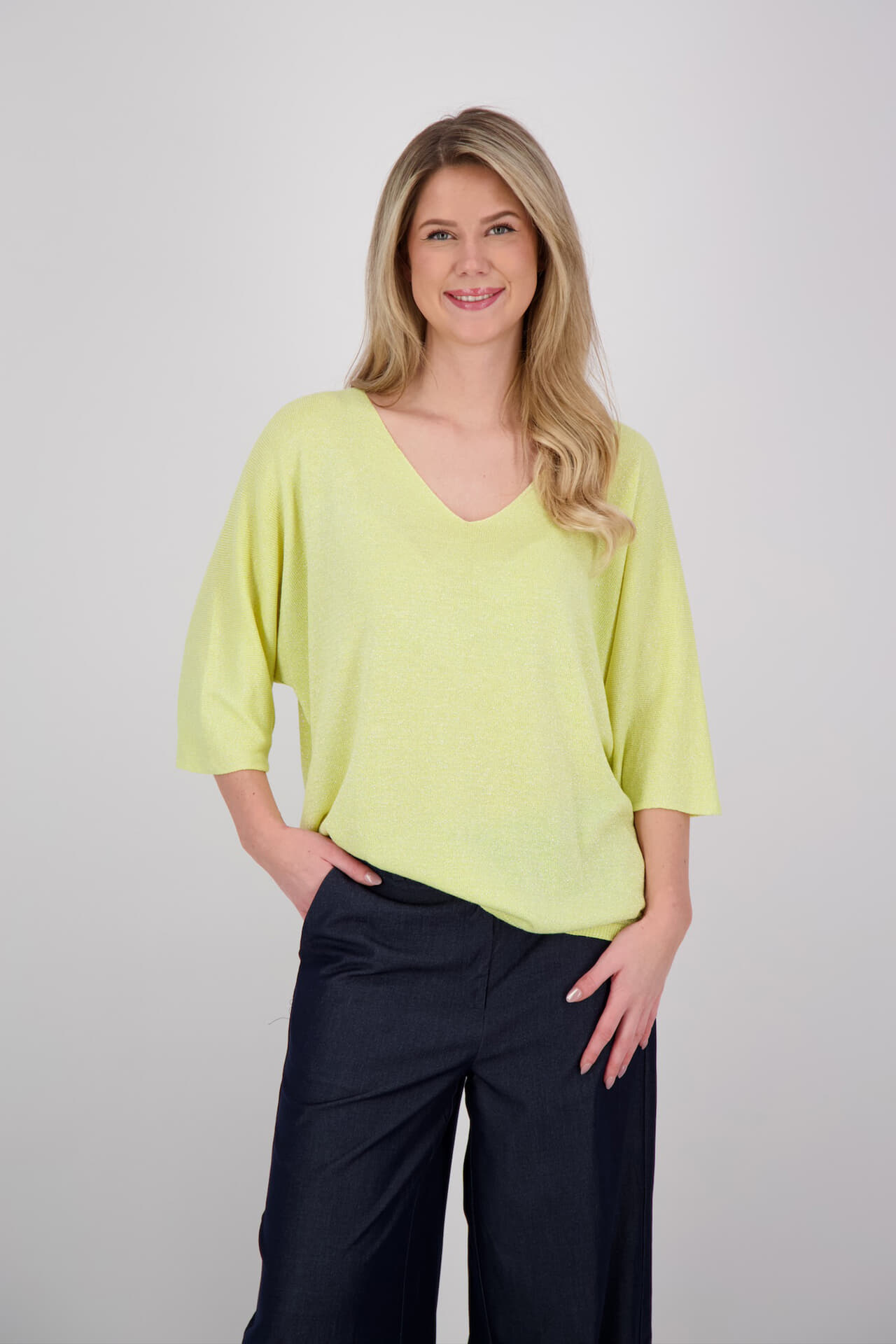 Bomont Glittertop Ros Geel