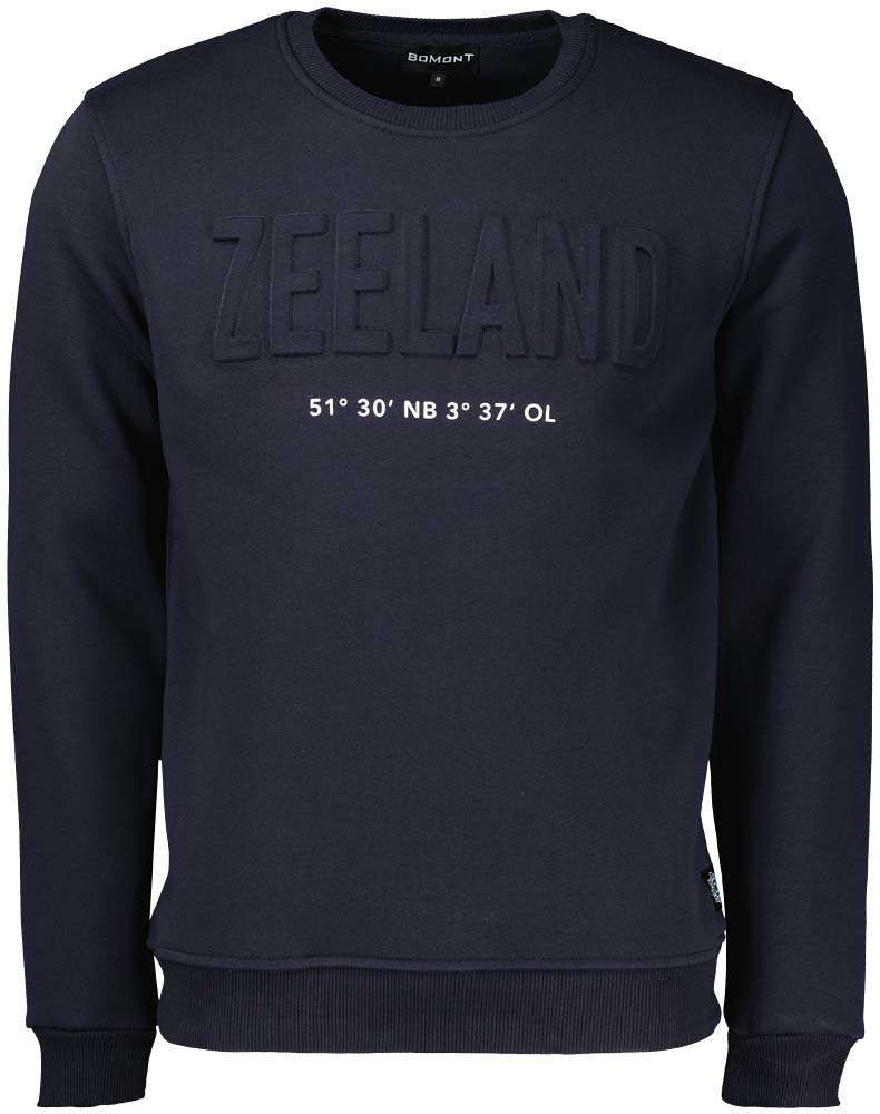 Zeeland unisex crew sweater Blauw