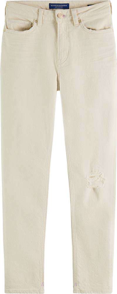 Scotch & Soda High Five slim fit jeans Forget me Off White