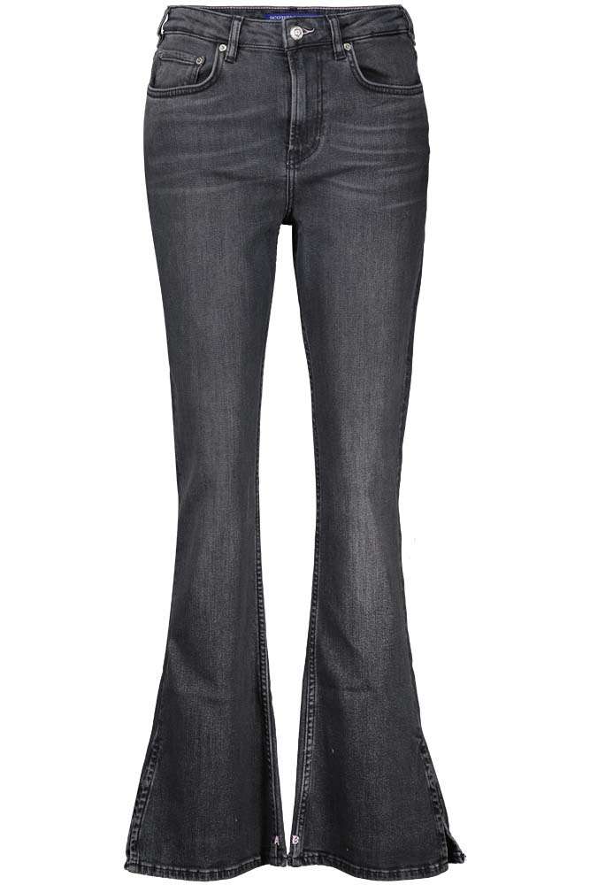 Scotch & Soda The Charm flared jeans Soulmate Zwart