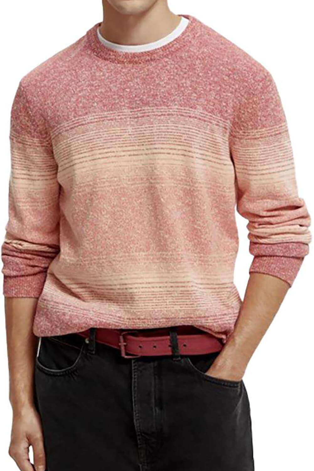 Scotch & Soda Gradient crewneck pullover Multi