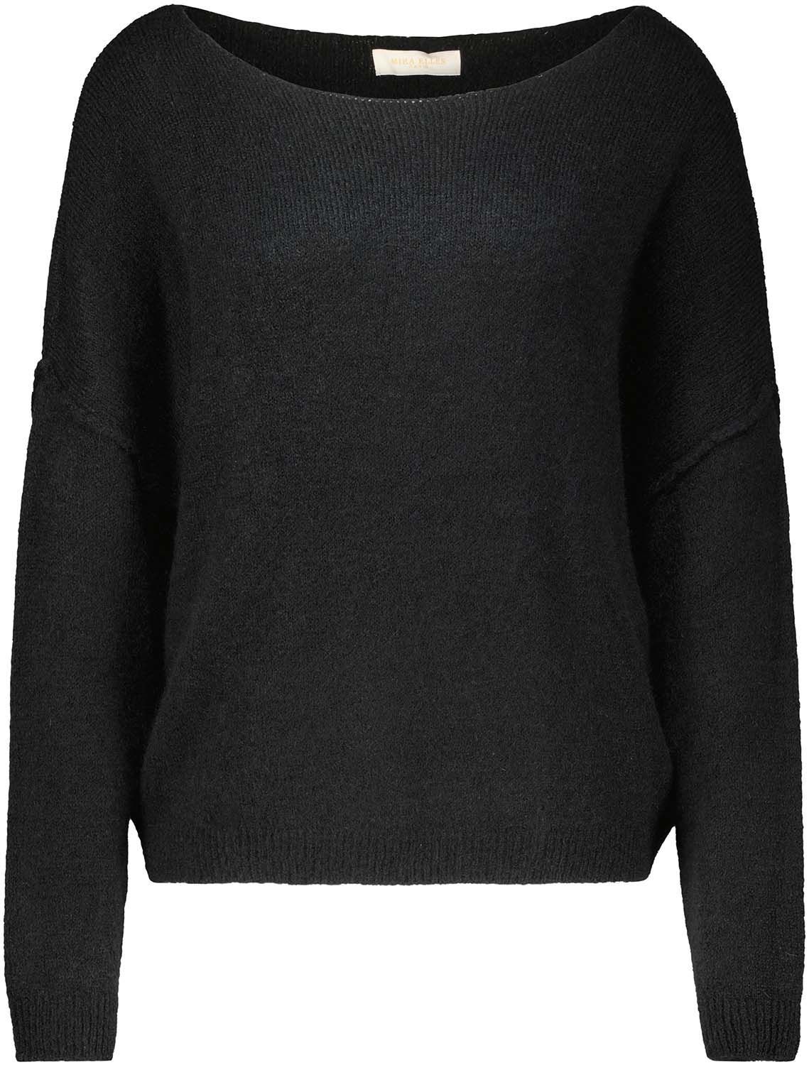 Pullover Mik Mohair Zwart