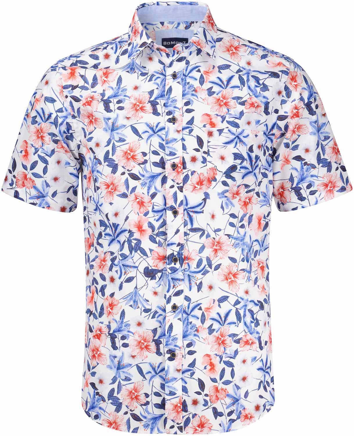 Bomont simon print ls Blauw