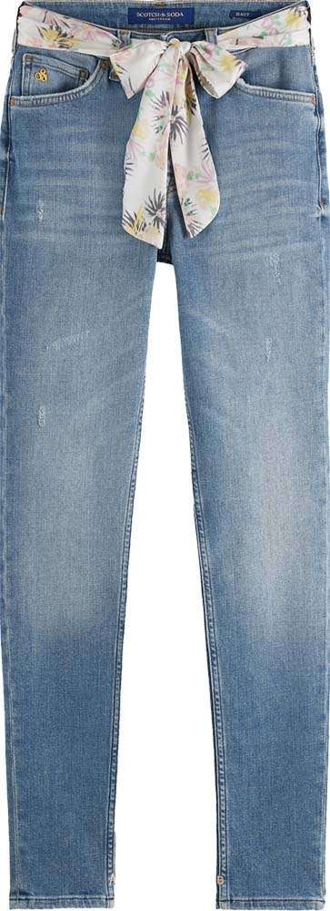 Terugbetaling reptielen Geladen Scotch & Soda Haut skinny jeans Energy Burst Blauw Jeans | Gratis bezorging  - Bomont.nl