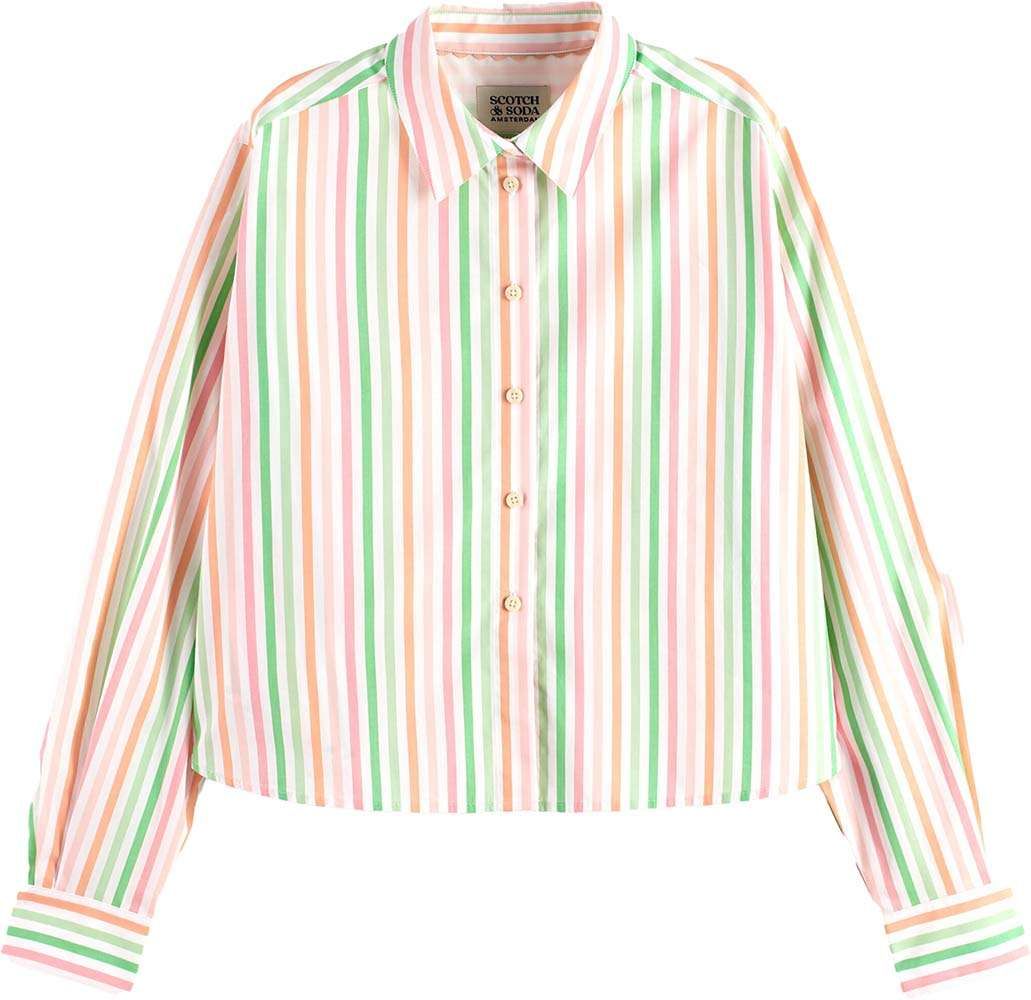 Schaken Boodschapper Invloed Scotch & Soda Multi striped boxy fit shirt Multi Lange mouw | Gratis bezorging - Bomont.nl Schaken Boodschapper Invloed Scotch & Soda Multi striped boxy fit shirt Multi Lange mouw | Gratis bezorging - Bomont.nl