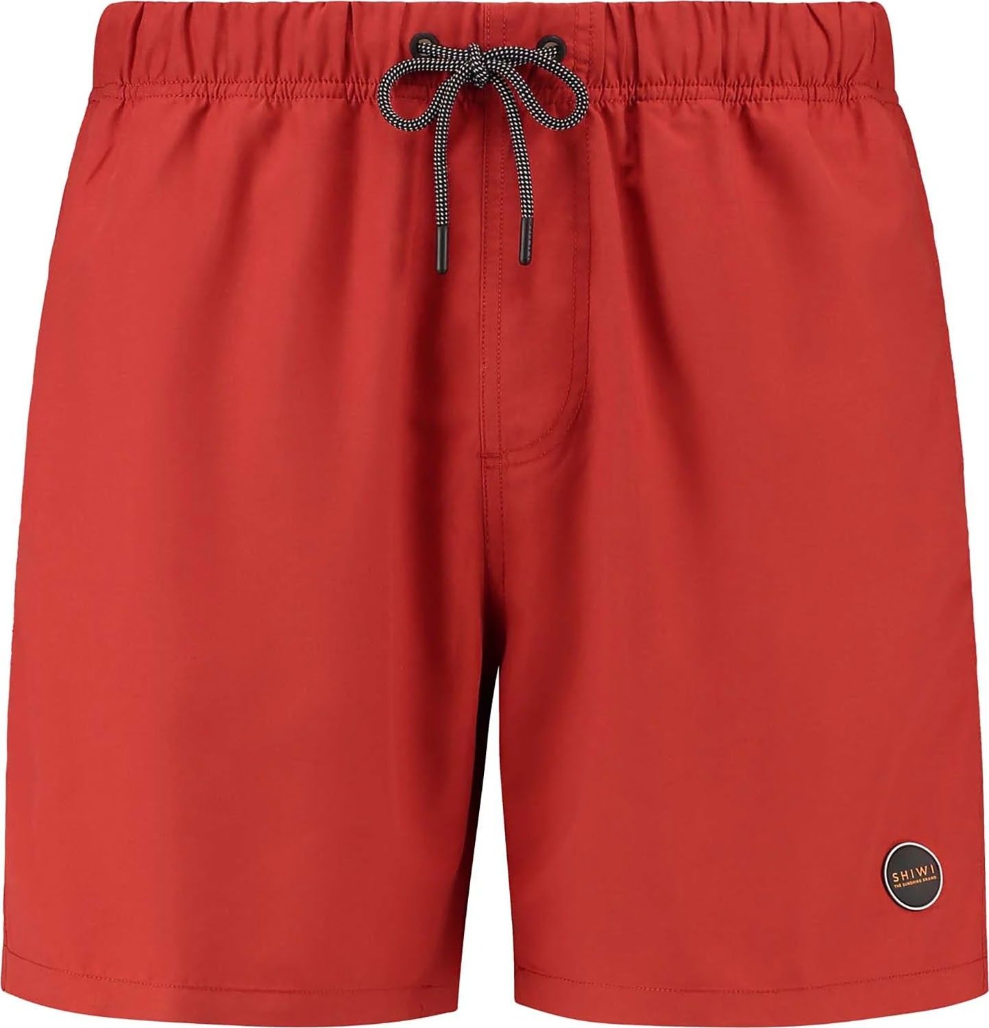 swimshort easy mike solid Rood