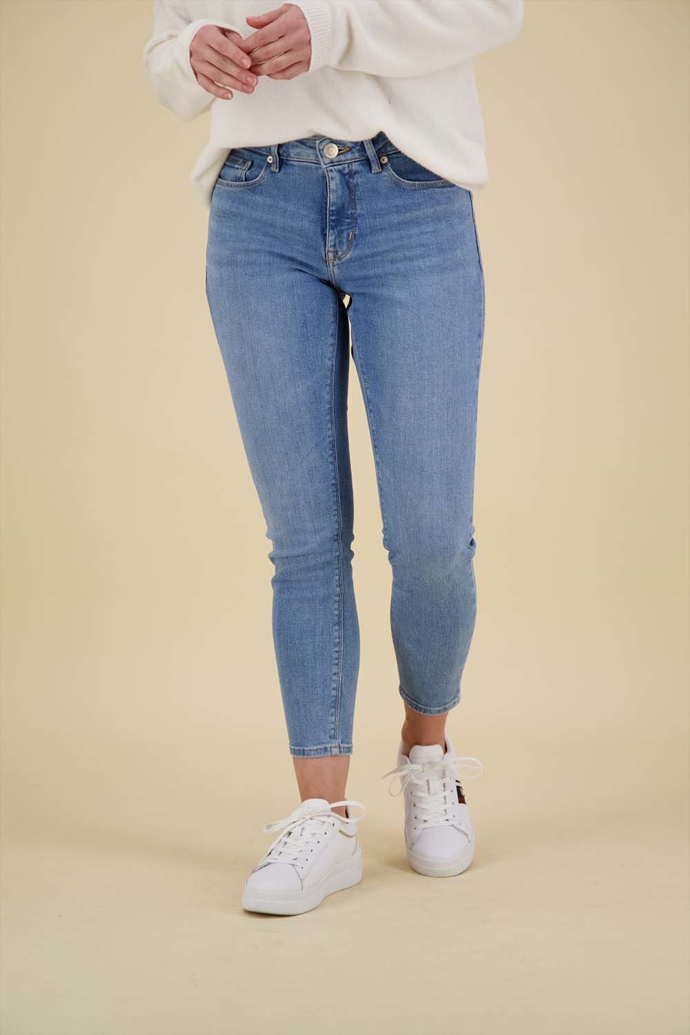 Opus Jeans Elma ocean blue Blauw