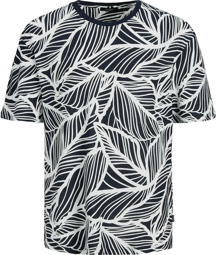 Jack & Jones jorblalinen summer aop tee z Navy