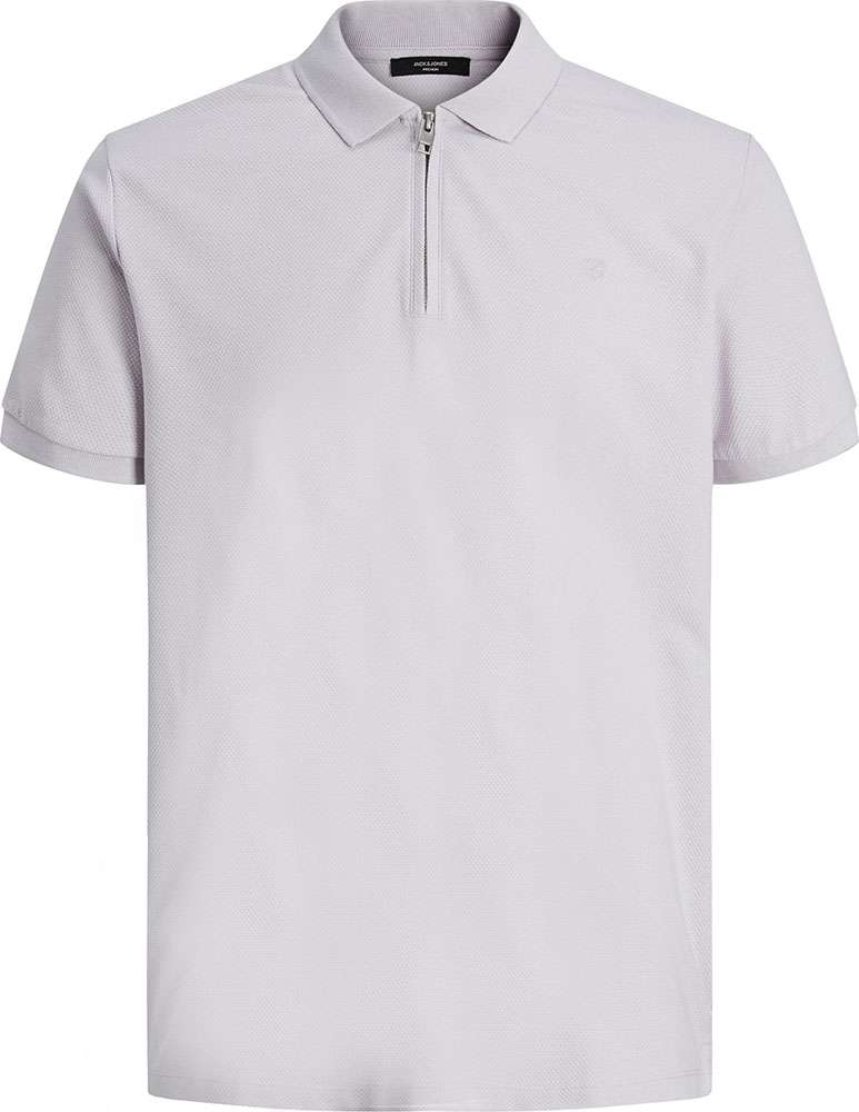 Jack & Jones jprblascott zip ss polo Paars