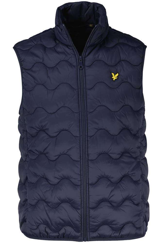 quilted gilet Blauw