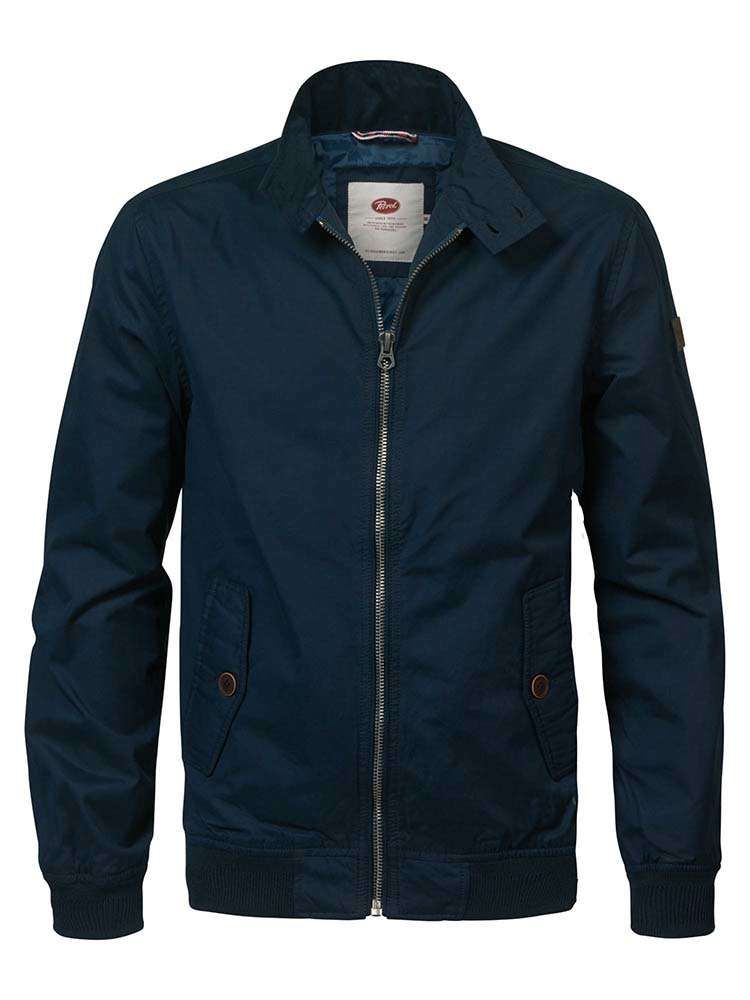 jacket twill Blauw