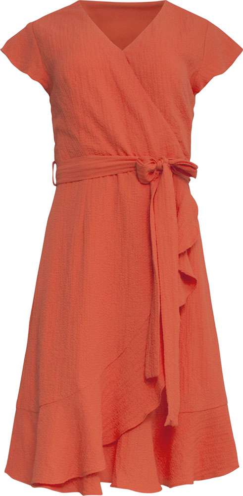 Smashed Lemon Dress wrapp Oranje