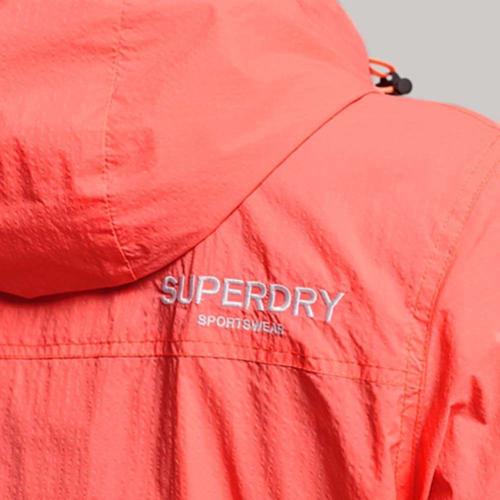 Superdry Light jacket Oranje Regenjassen Gratis bezorging -