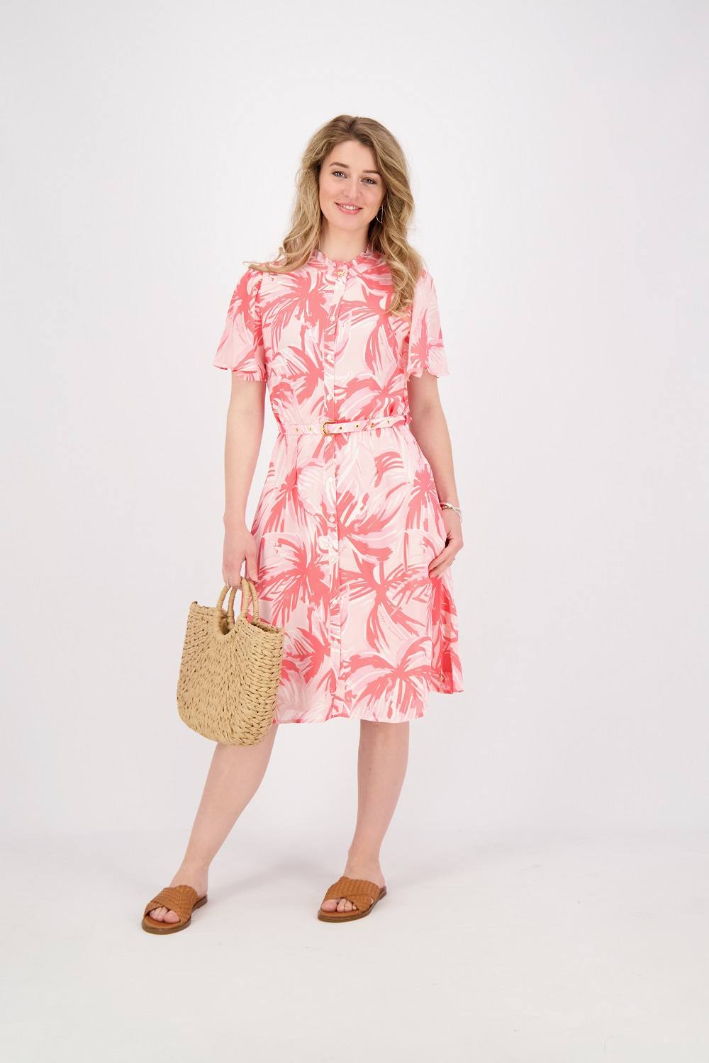 Fabienne Chapot Myla butterfly dress Roze