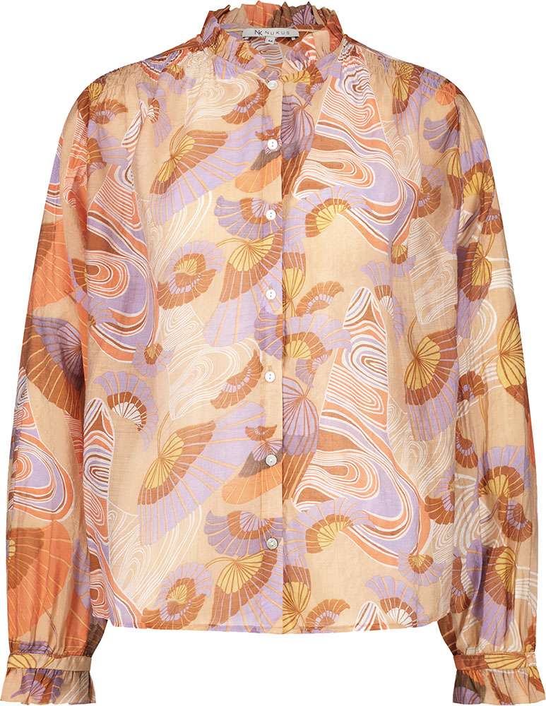 Nukus Jenna Blouse Sundown Paars