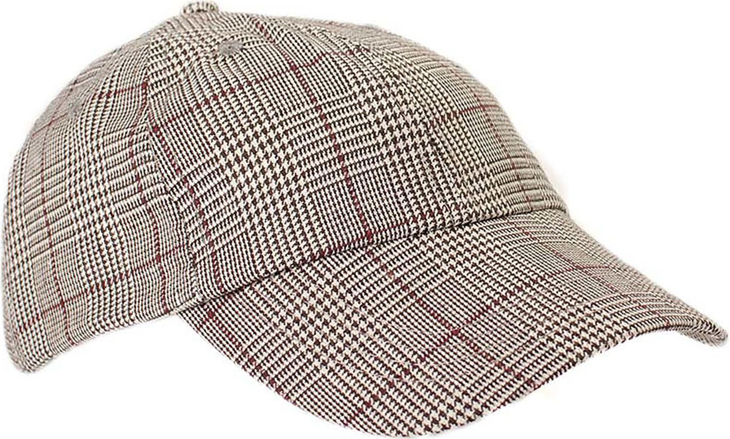AGGIUS | Checked baseball cap Bruin