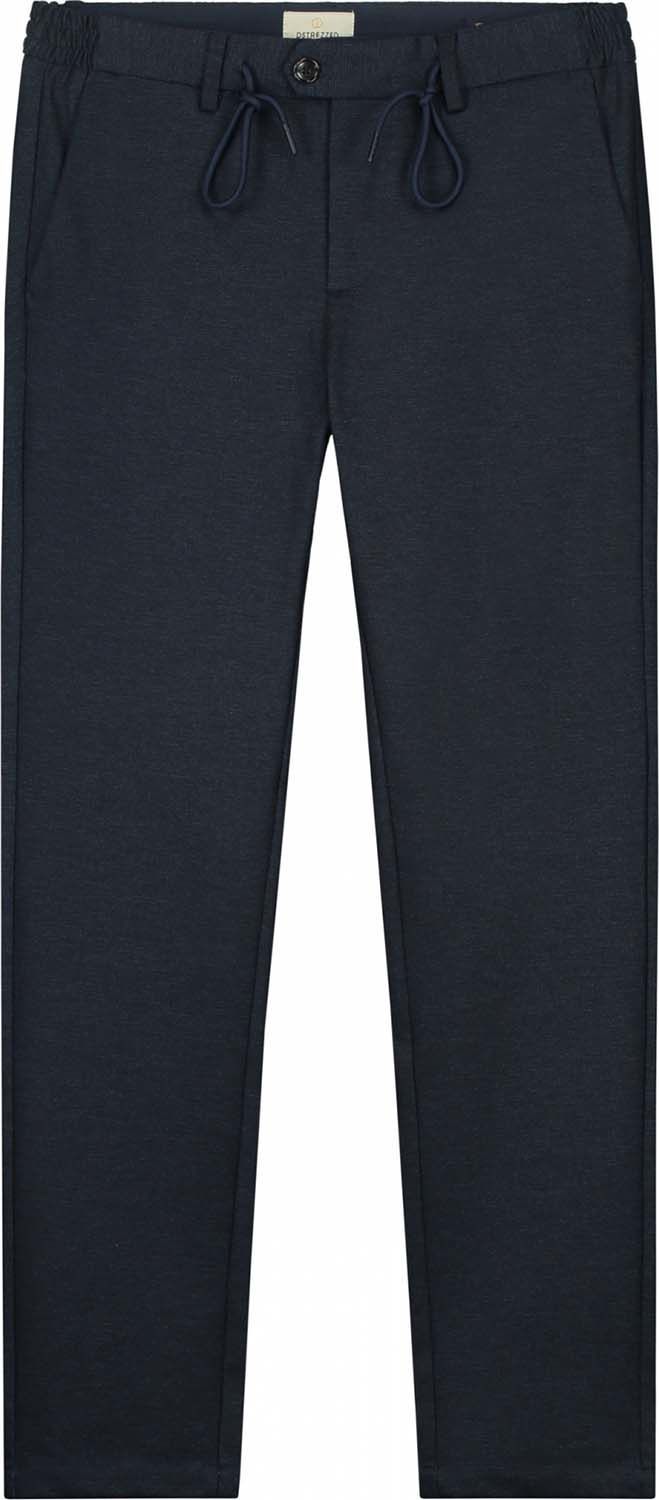 Lancaster Tapered Jogger Pattern sw Blauw