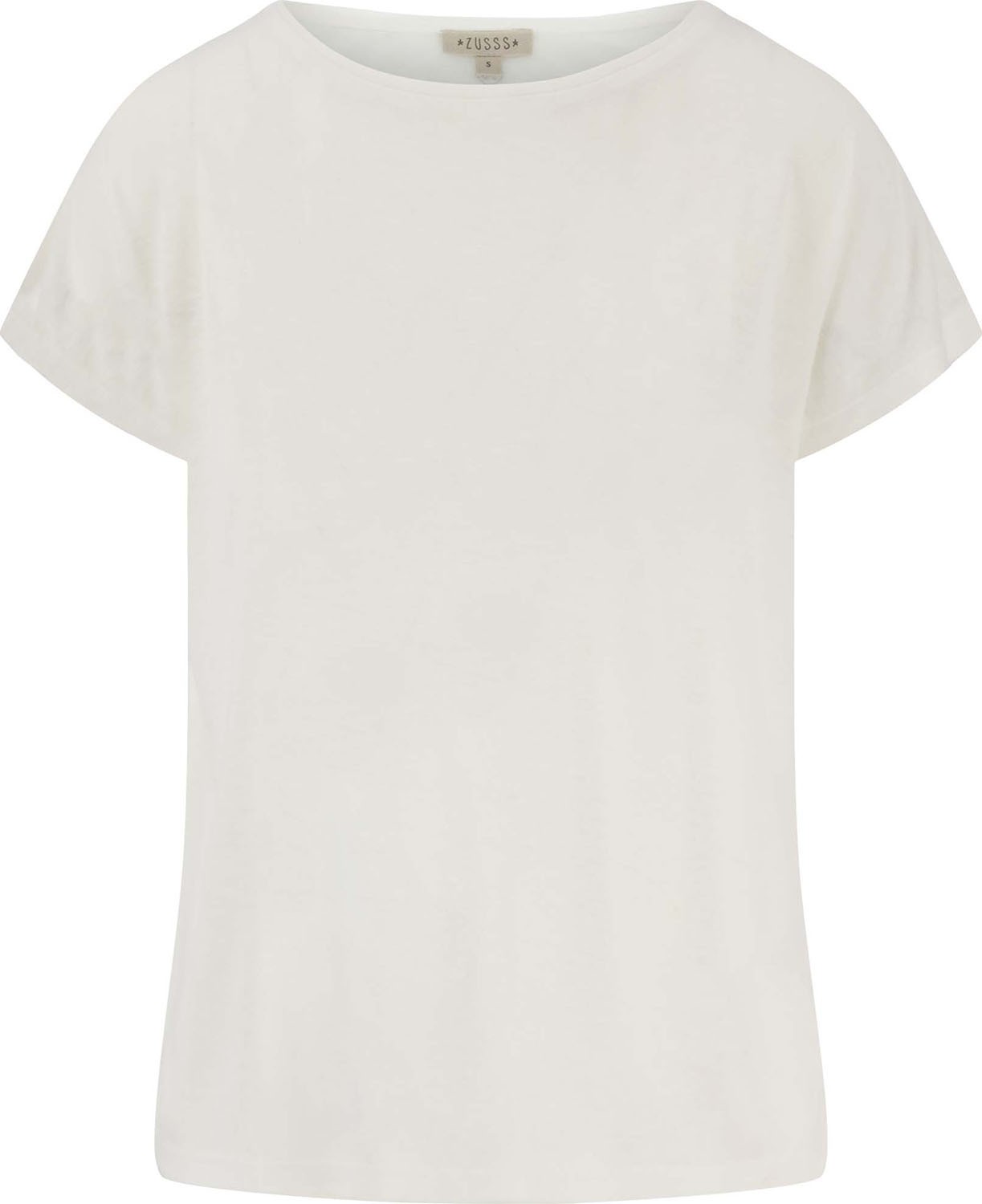 Zusss Linne T shirt Wit