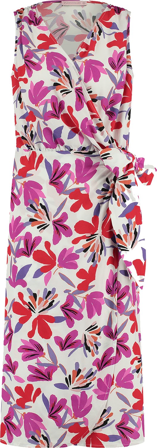 Studio Anneloes Merel multi flower dress Zwart
