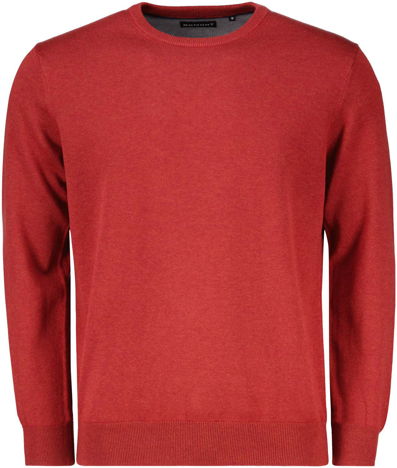 Bomont Pullover R-neck  Rood