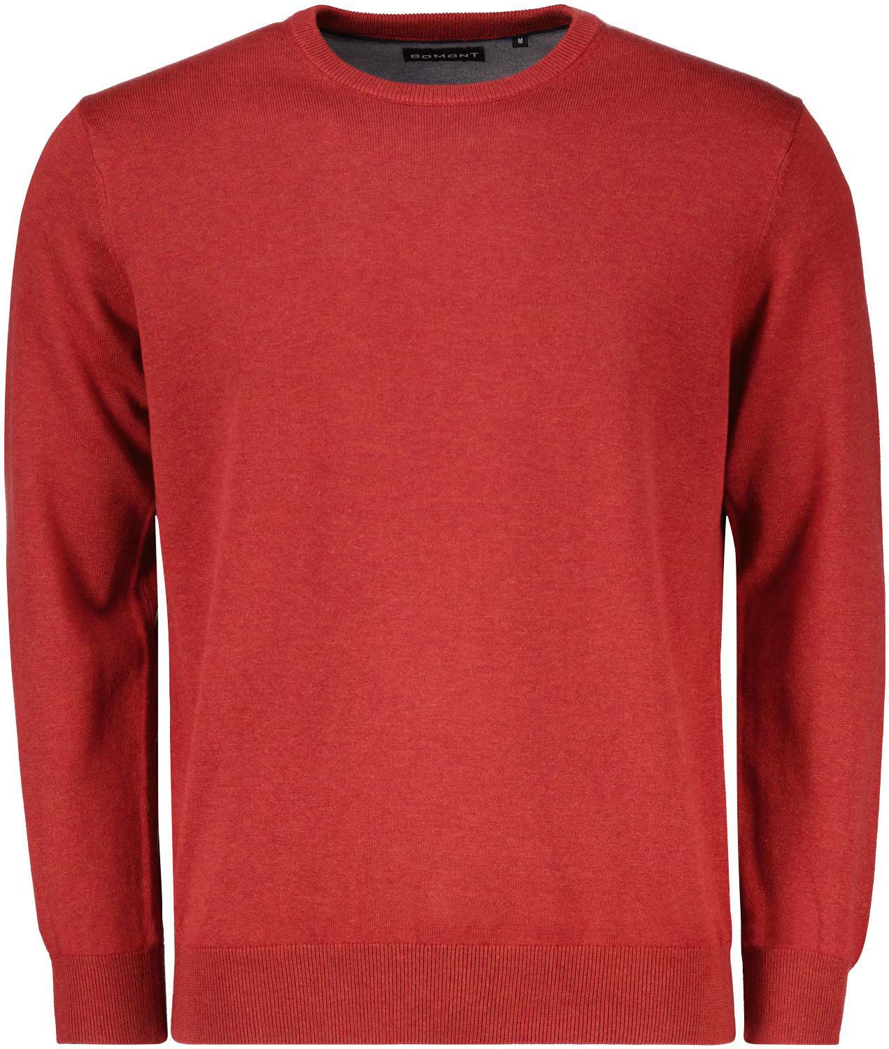 Pullover R-neck  Rood