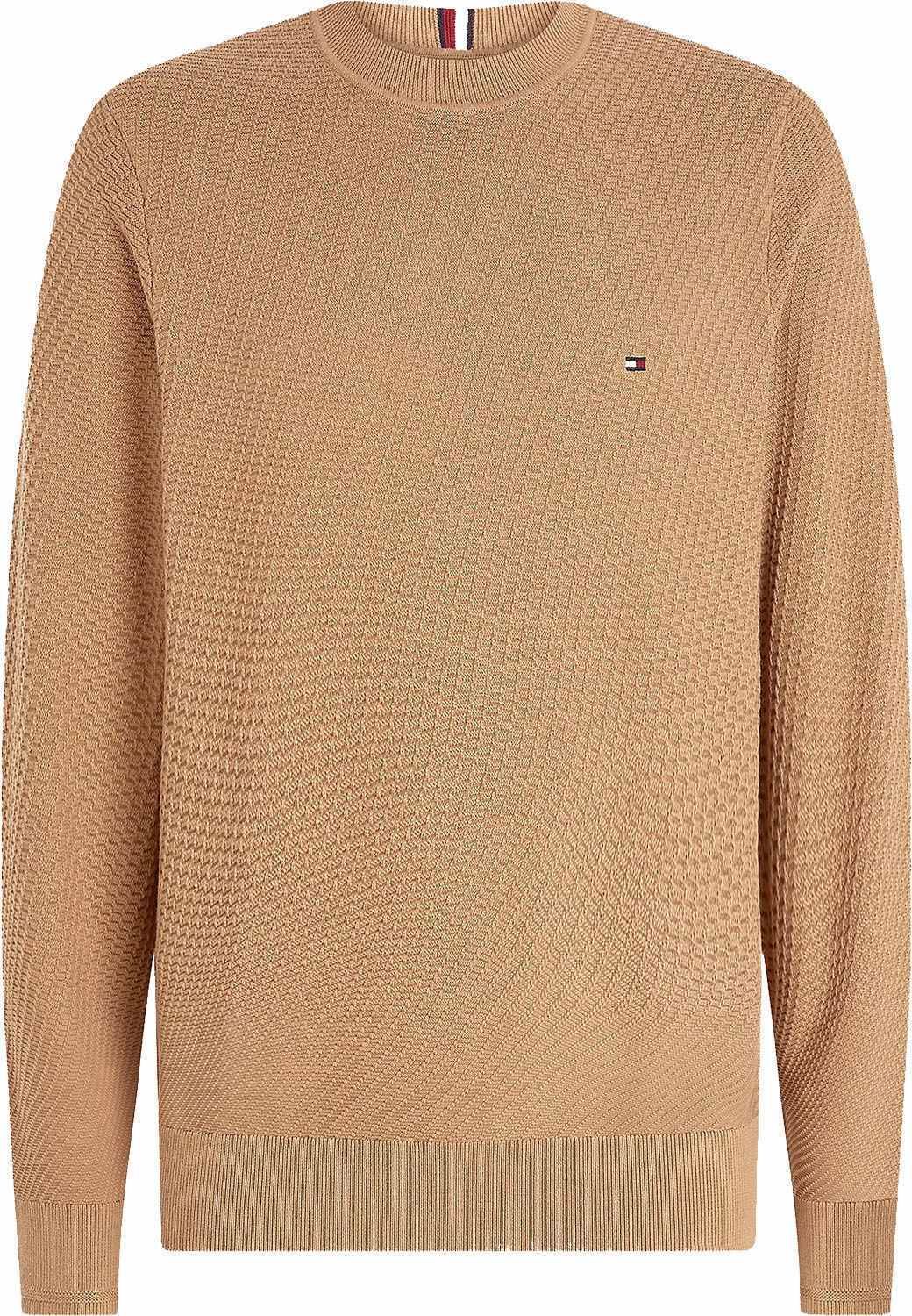 rectangular structure crew neck Groen