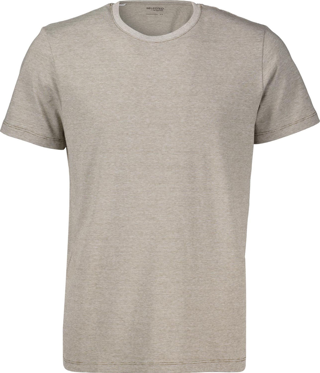 Selected Homme slhhaspen mini ss o-neck tee Groen T-shirts