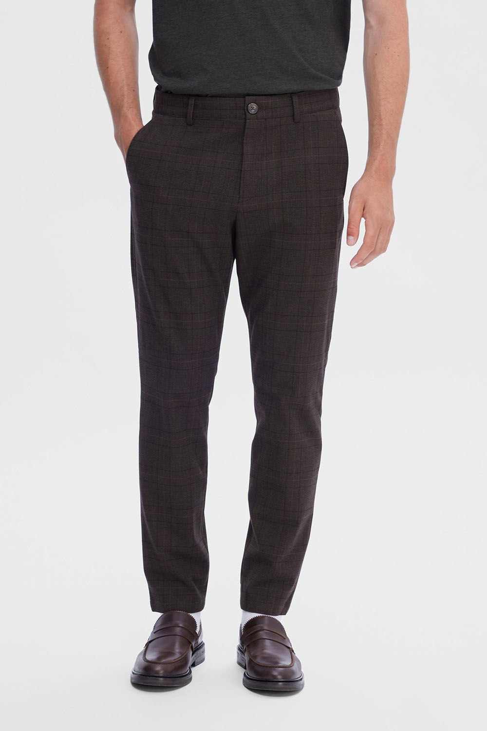 Selected Homme slhslim-robert pants Bruin Selected Homme slhslim-robert pants Bruin