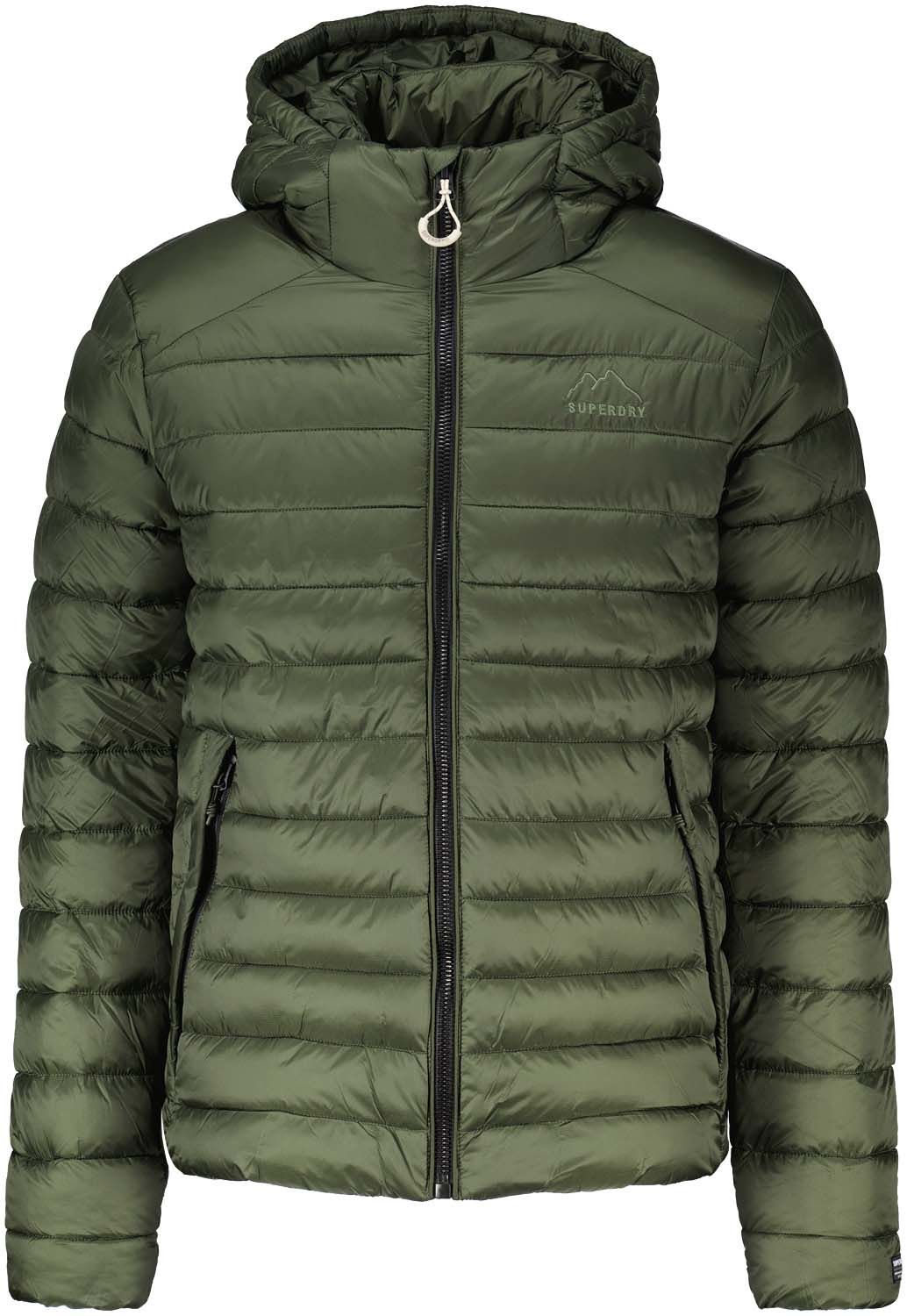 hooded fuji puffer Groen
