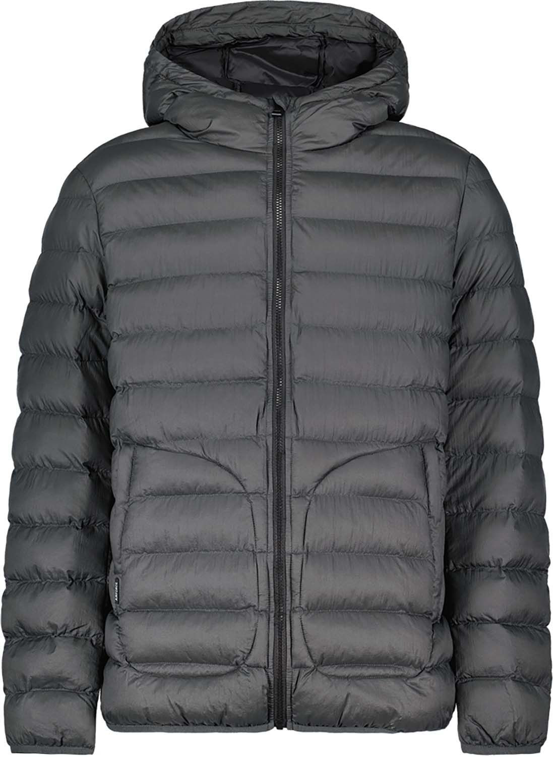 Airforce padded hooded jacket Grijs