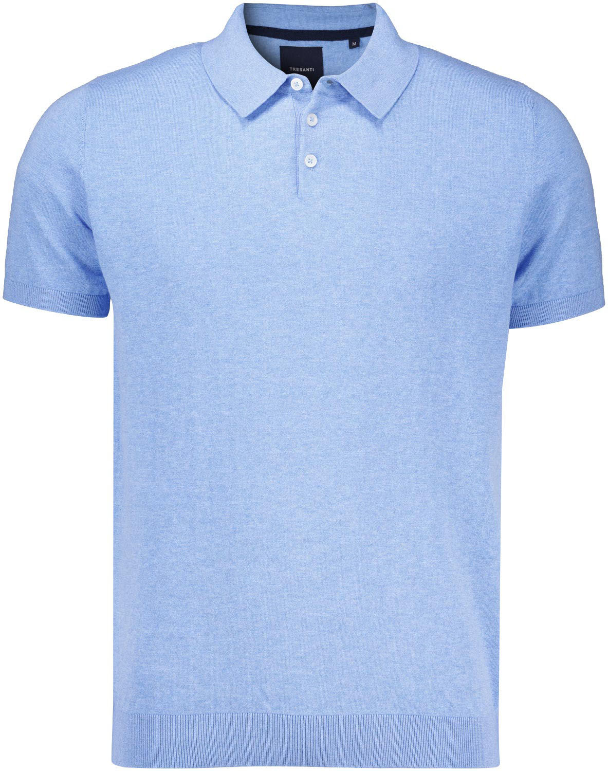 Tresanti TREVOR | Jeans blue polo pullover short sleeve cot Kobalt Blauw
