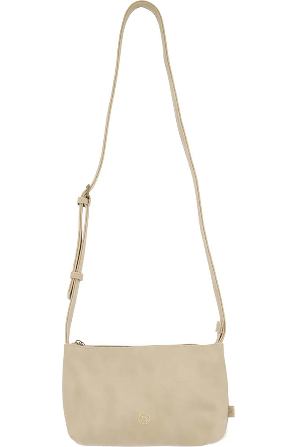 Zusss Schouder tas Beige Schoudertassen Gratis bezorging Bomont