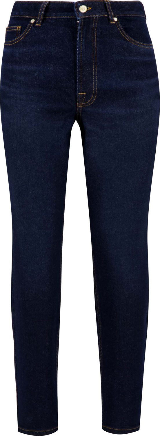 Zusss Trendy Mom jeans Blauw