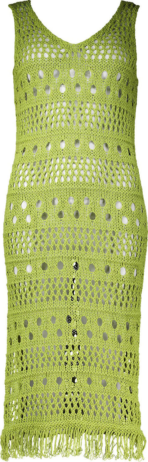 Bomont long dress Groen