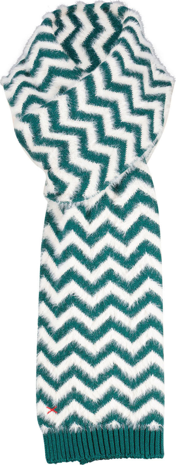 Anna Blue ShawlZig Groen