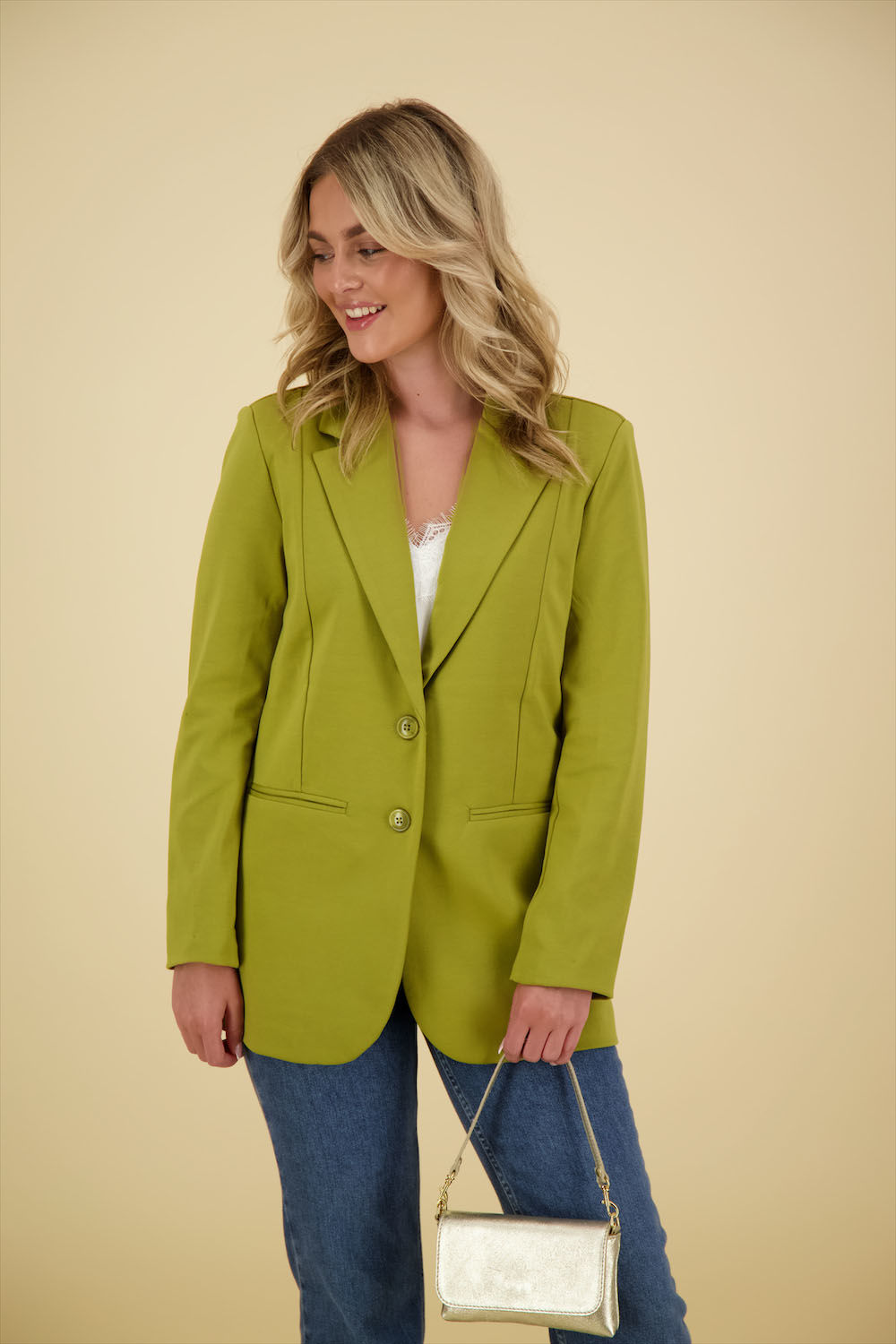 Ichi Kate SUS oversized BL Groen
