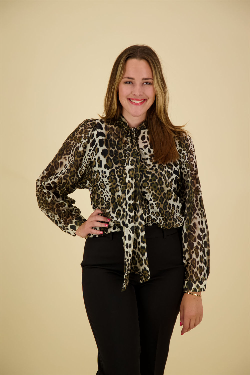 Beaumont Kim blouse Bruin