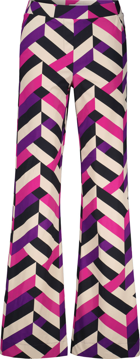 Studio Anneloes Marilon graphic trousers Wit