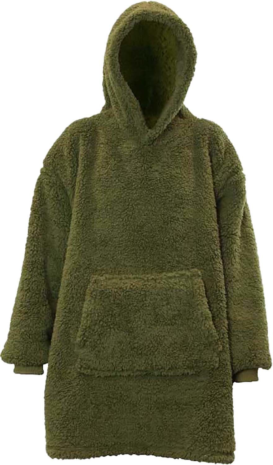 Green teddy clearance hoodie