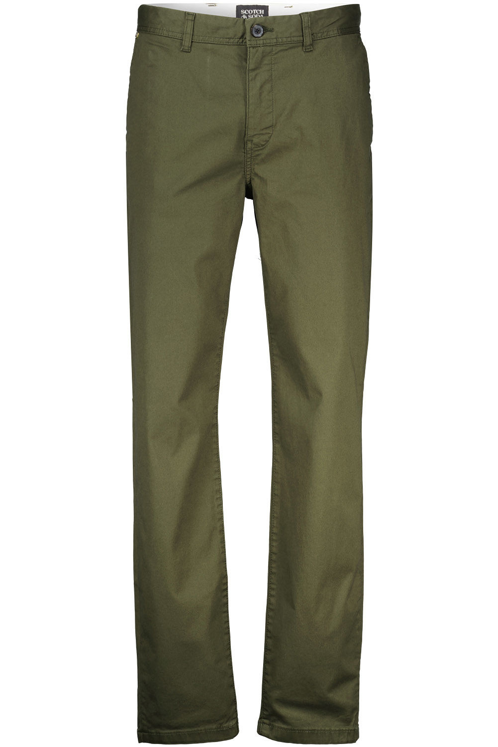 Scotch Soda Essentials Stuart regular slim fi Groen Chino s Gratis bezorging Bomont