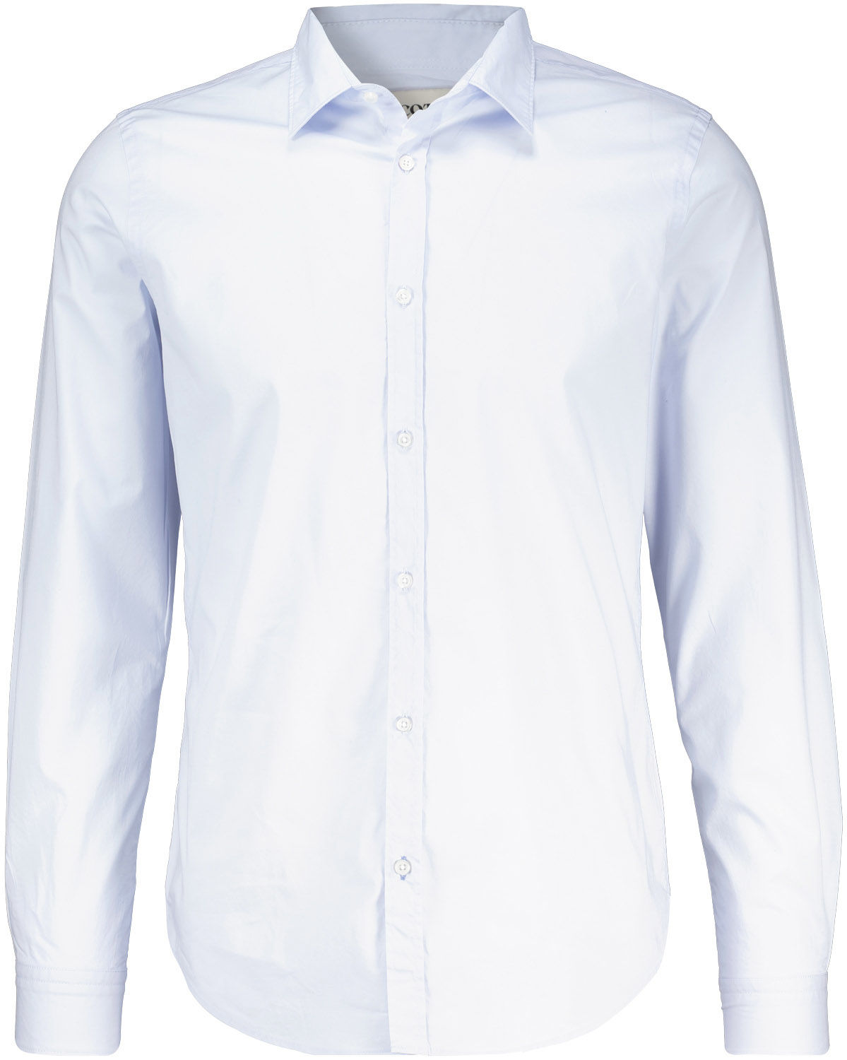 Scotch & Soda Essential Poplin Shirt Grijs