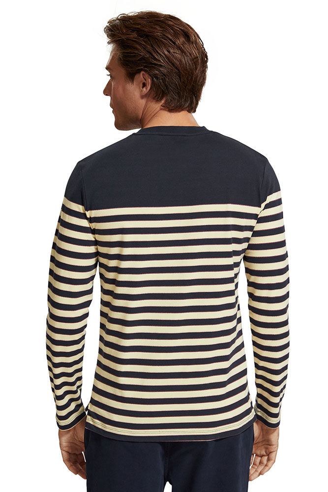 Blauwe longsleeve online