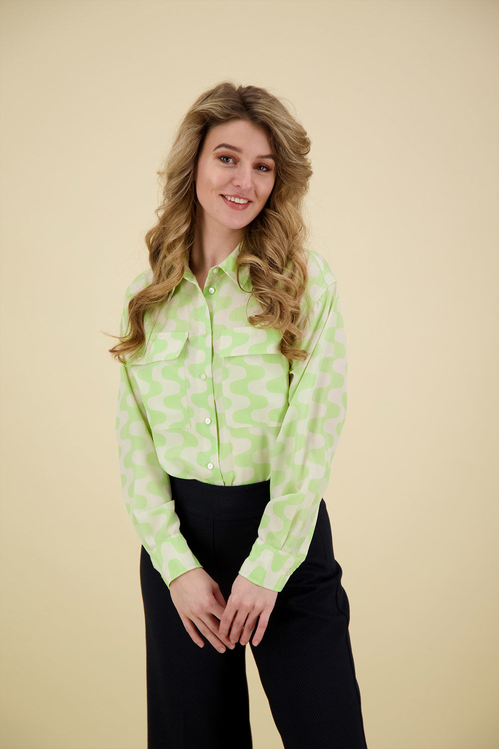 Opus Blouse Fridami Groen